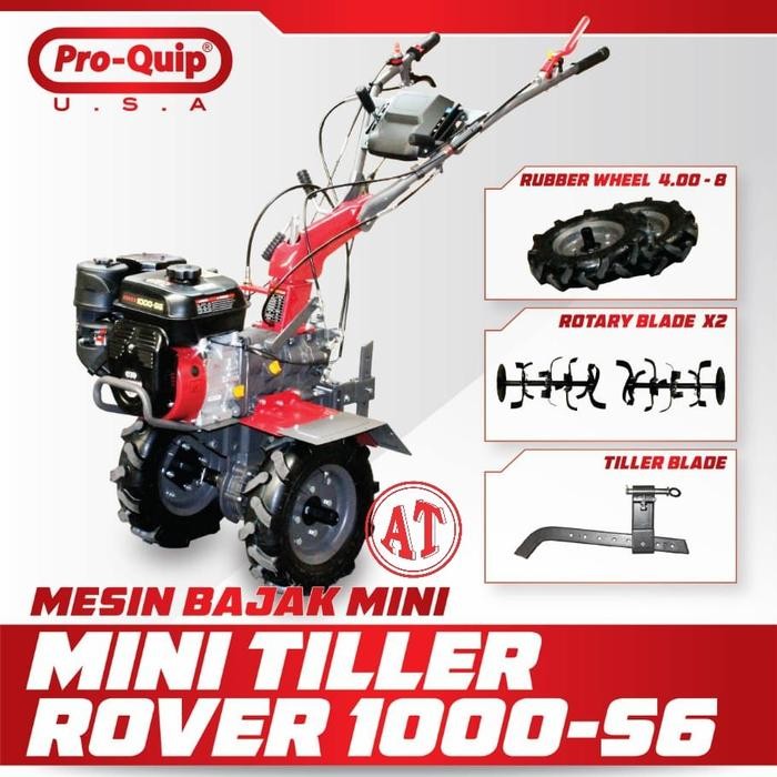 Terbaru Mesin Cultivator Mini Bajak Sawah Proquip Rover 1000-S6 Terbaik
