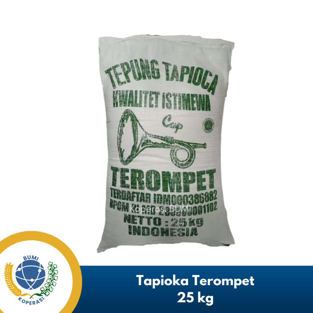 

SANS Tepung Tapioka Aci Terompet @25 Kg
