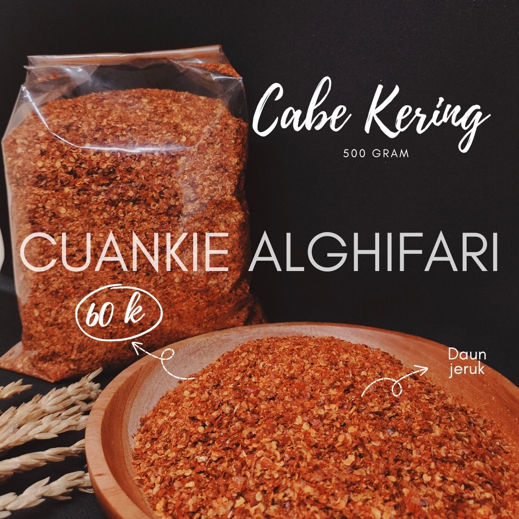 

SANS Cabe kering asli rasa daun jeruk 500 gram