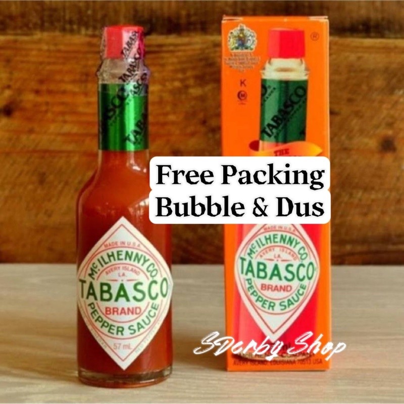 

SANS Tabasco Pepper Sauce 60ml Original McIlhenny USA