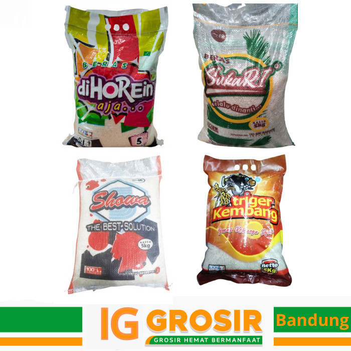 

SANS Beras DiHorein Showa Sukari Triger Kembang 25 Kg Berkualitas Putih Bersih Enak dan Murah
