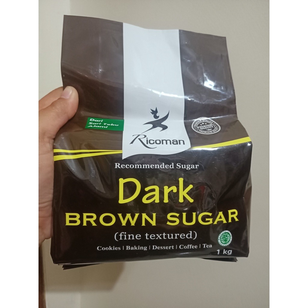 

SANS RICOMAN DARK BROWN SUGAR 1KG