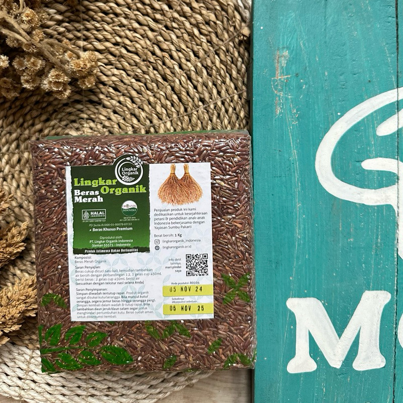 

SANS Beras Merah Lingkar Organik @1 kg