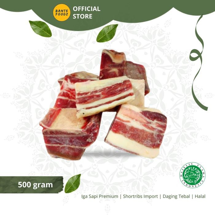 

Iga Sapi Shortribs Premium Import / Iga Sapi Tebal Kualitas Restoran