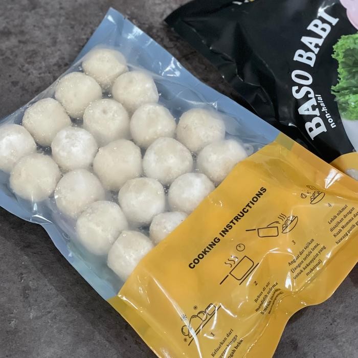

MOMMA FISHBALL Baso Ikan Siap Masak (Pack isi 25, NON-HALAL)