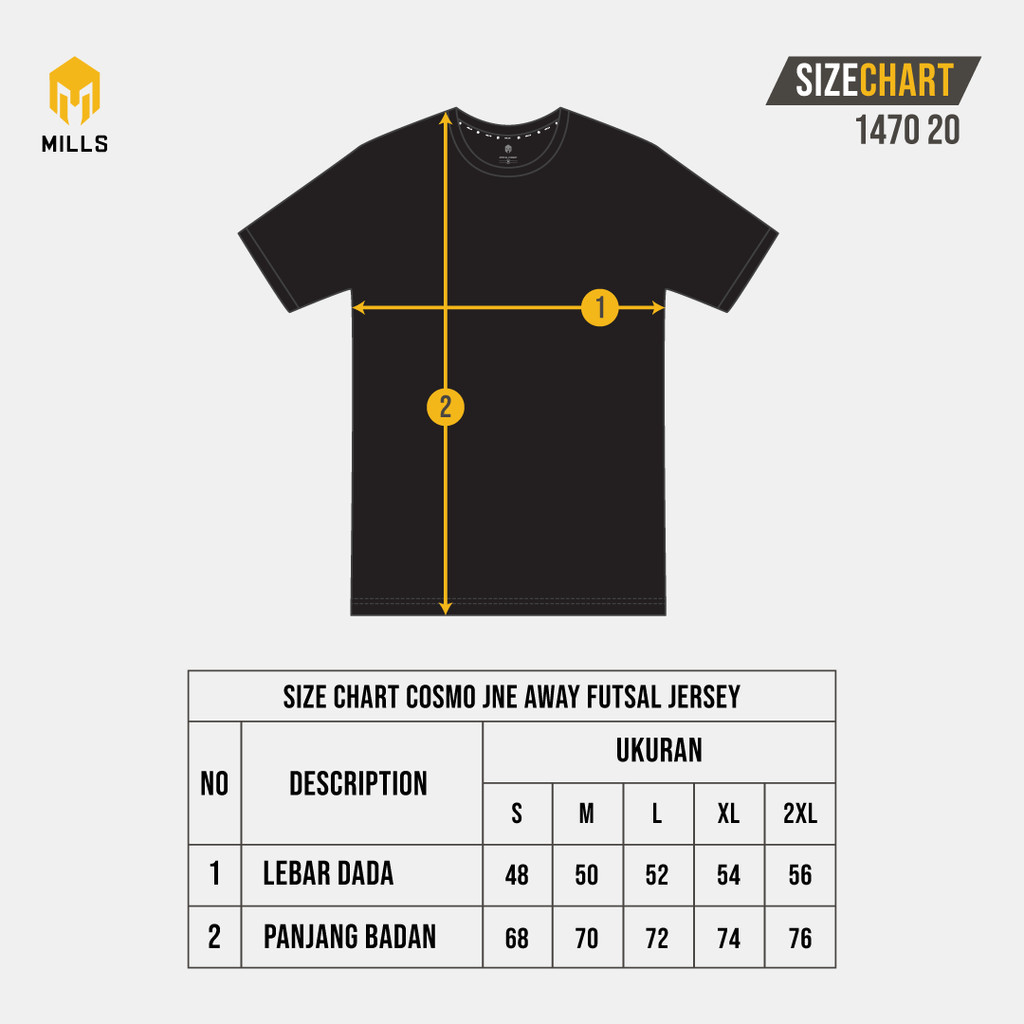 MILLS COSMO JNE AWAY FUTSAL WHITE 1470