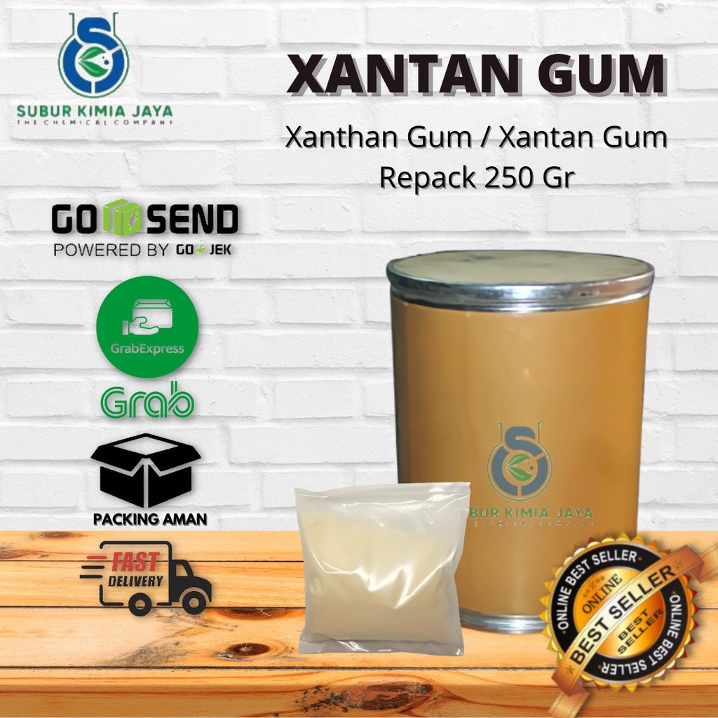 

SANS Xanthan Gum / Xantan gum / pengental ( food grade ) 250 gr