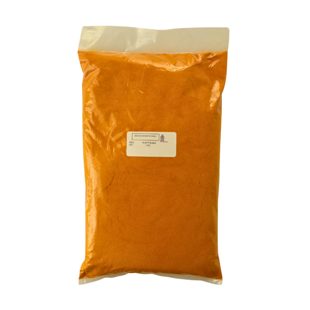 

SANS KUNYIT BUBUK / TURMERIC POWDER 1 KG 100% ASLI KUALITAS PREMIUM