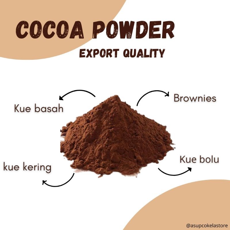 

SANS Cocoa Powder/Bubuk Cokelat Khusus Bakery (Premium)