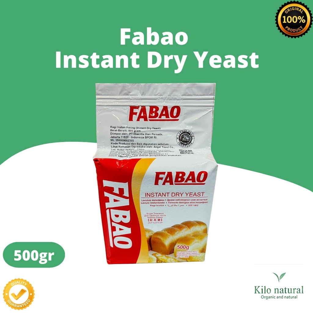 

SANS Fabao Instant Dry Yeast 500gr / Fabao Ragi 500gr