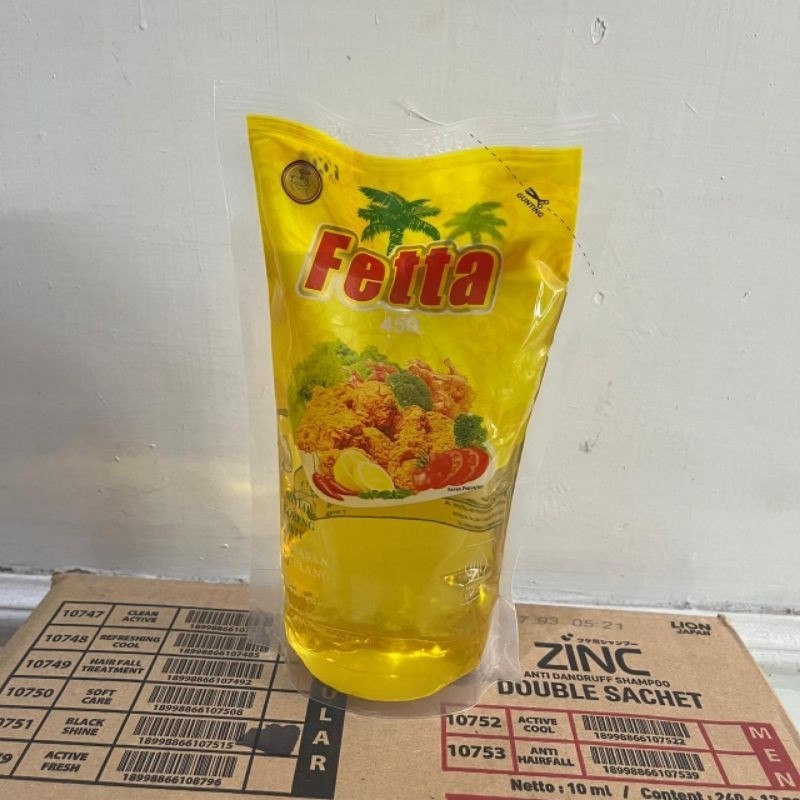 

SANS minyak fetta 400ml 1 karton/dus