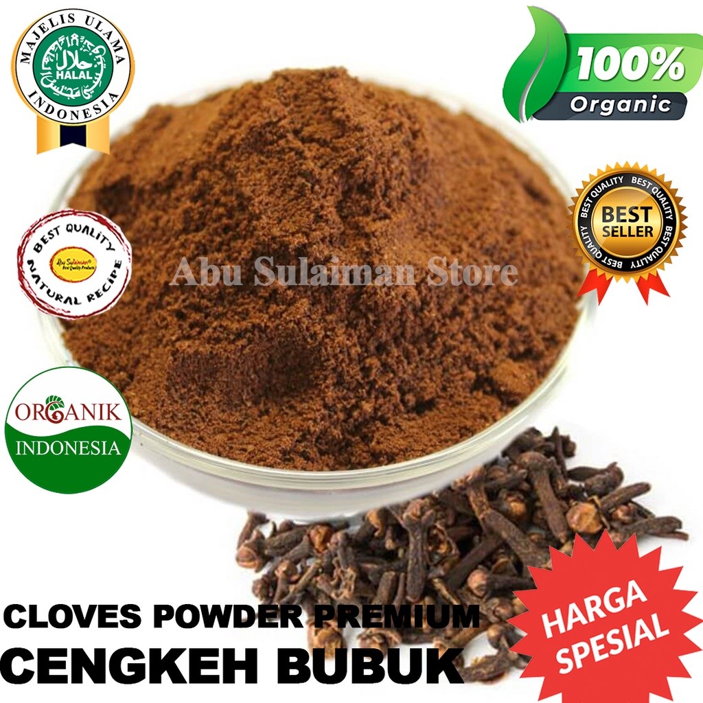 

SANS Premium Cengkeh Bubuk 500 gr / Organik Cloves Powder 500 gr