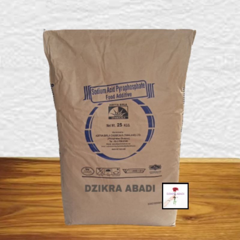 

SANS SAPP / Sodium Acid pyrophosphate / Perenyah Gorengan 1.kg