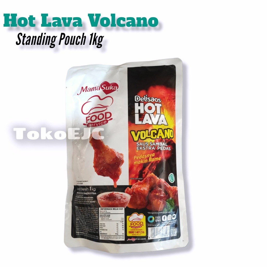 

SANS Mamasuka Delisaos Hot Lava Volcano 1 Kg