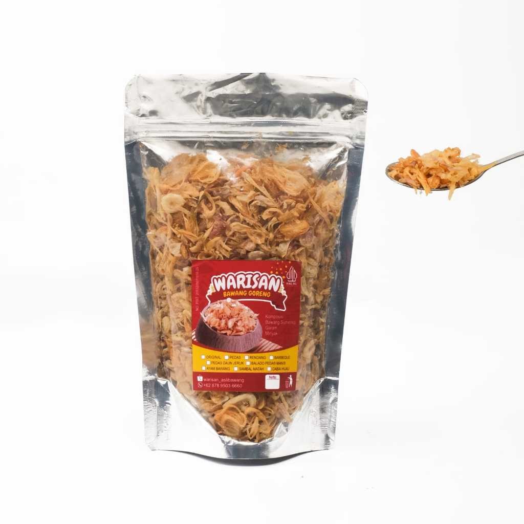 

SANS Bawang Goreng Homemade asli Bawang sumenep 100gr