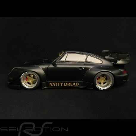 Terlaris Miniatur Diecast 1/18 Autoart Porsche Rwb 993 Black White Red