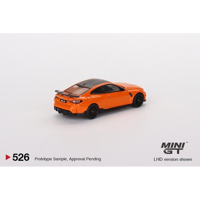 Terlaris Minigt 526 Bmw M4 M-Performance (G82) Fire Orange Mgt Mini Gt Diecast