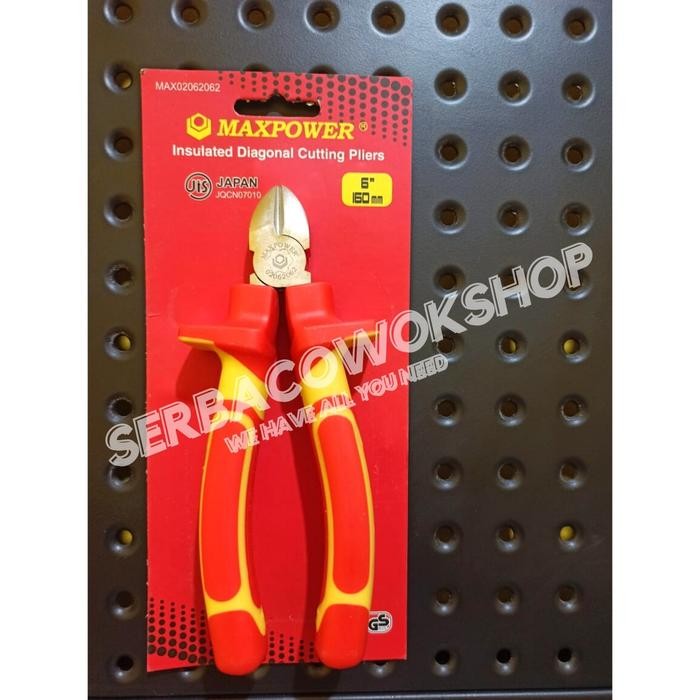 Paling Baik Maxpower Paket Tang Listrik 10000 Volt Kombinasi - Potong - Lancip Set