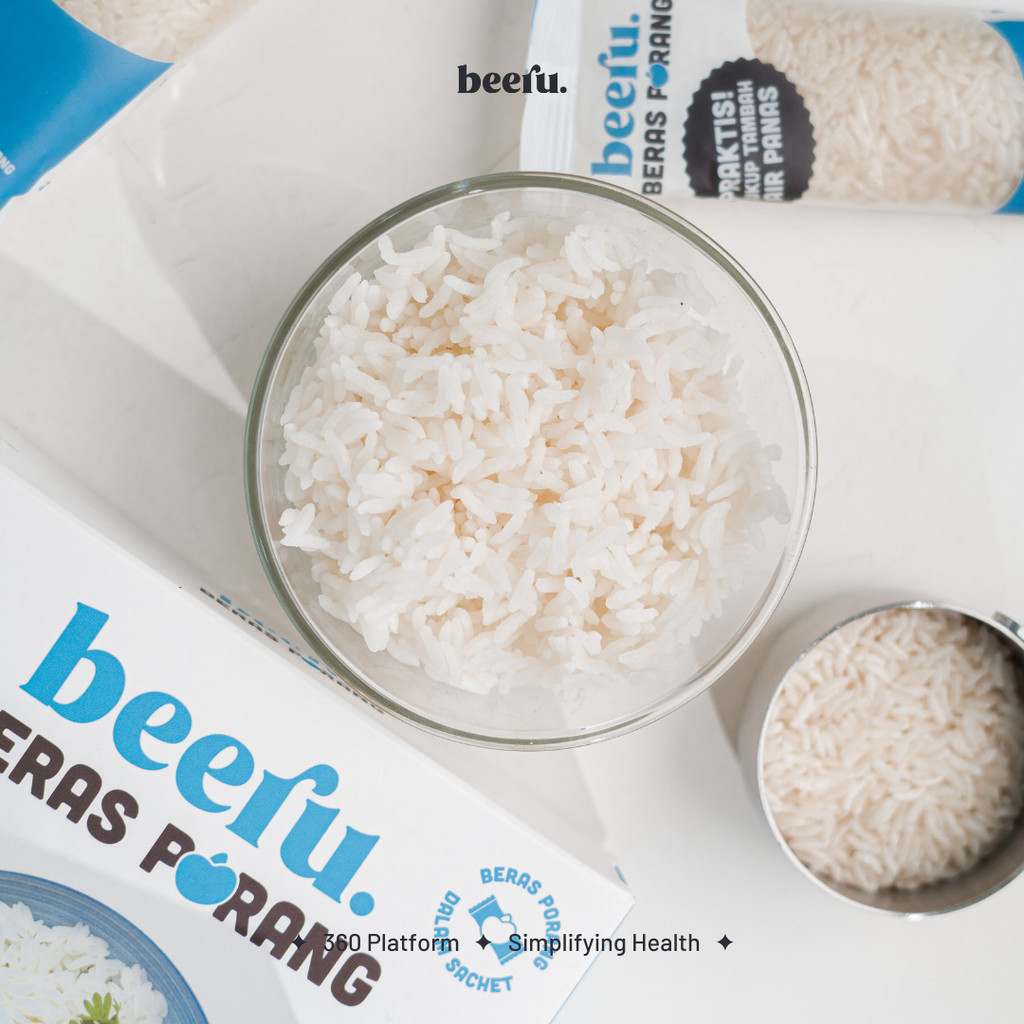 

Beeru Beras Porang 2 Pouch 1 Kg Praktis Halal