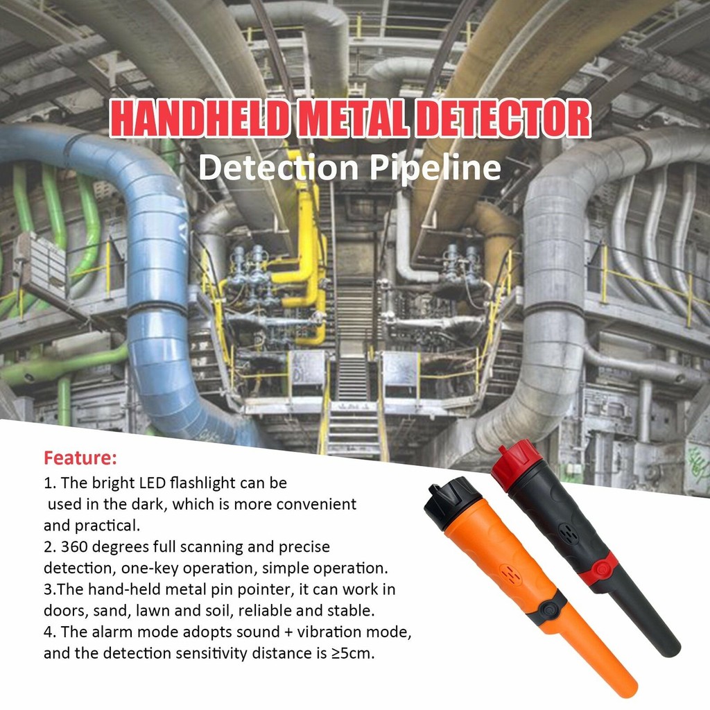 MD970 Detektor Logam Tahan Air, Cari Harta Karun, Probe Pencari Penunjuk untuk Menemukan Koin Emas, 