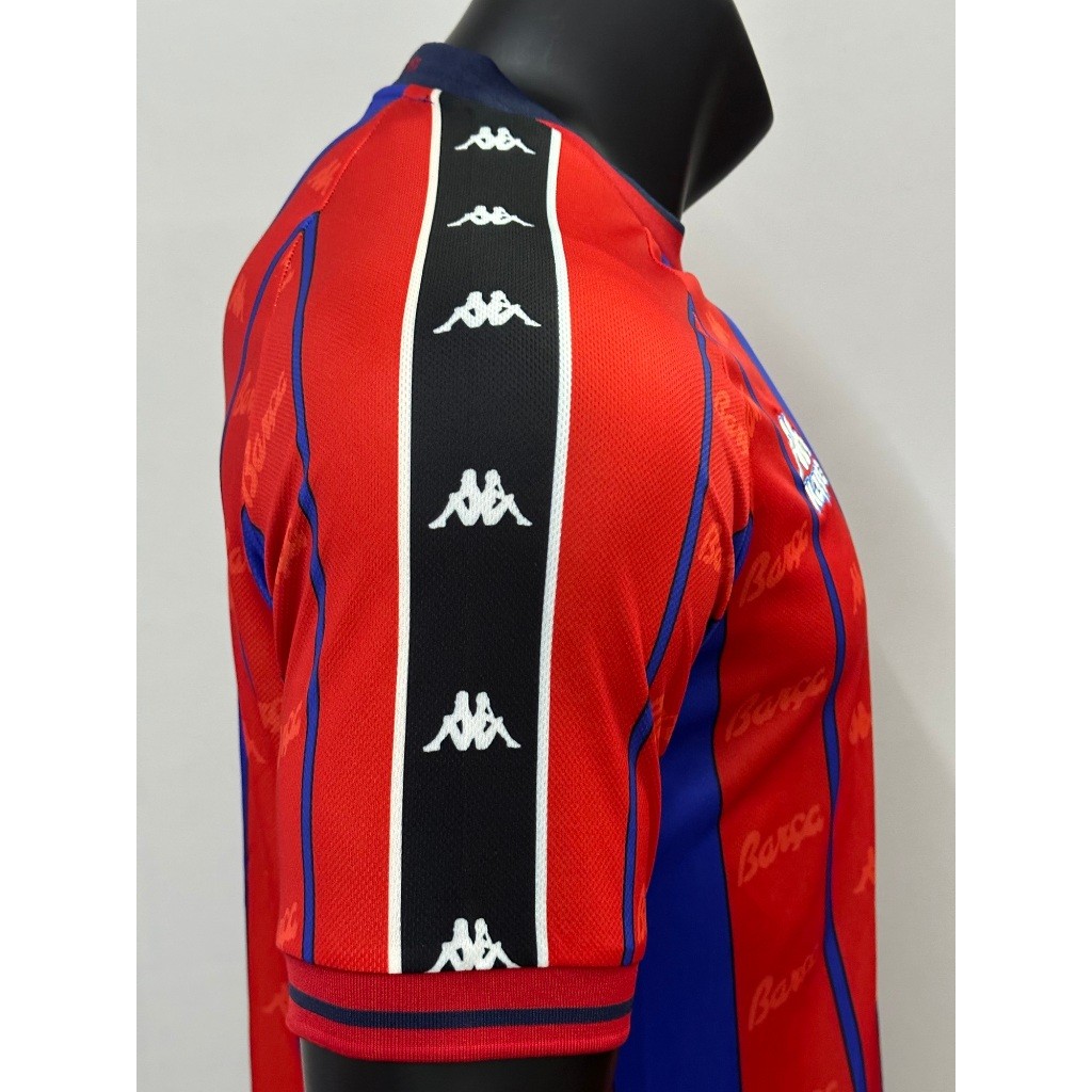 BAJU BOLA BARCELONA RETRO 1997 1998 RETRO RETRO