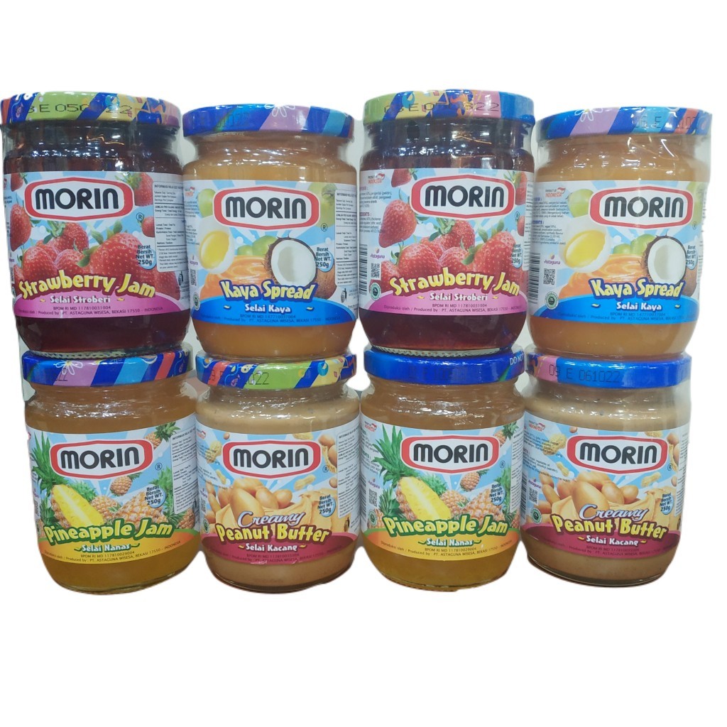 

RATU MORIN Selai Jar Varian Rasa 250gr (Botol)