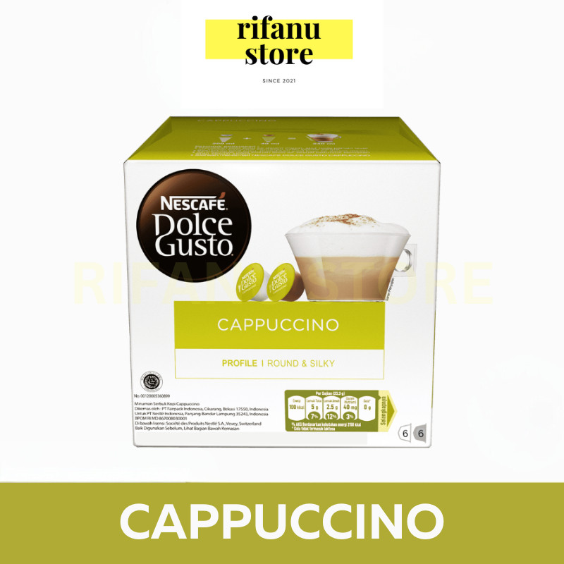 

RATU Nescafe Dolce Gusto Capsule Cappuccino NDG 1 Box Original