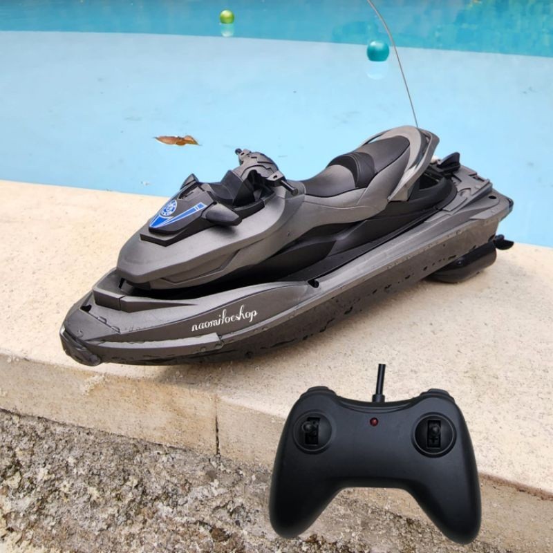 Rc JET SKI mainan remote Control kapal motor Boat Kapal speed boat Jetski