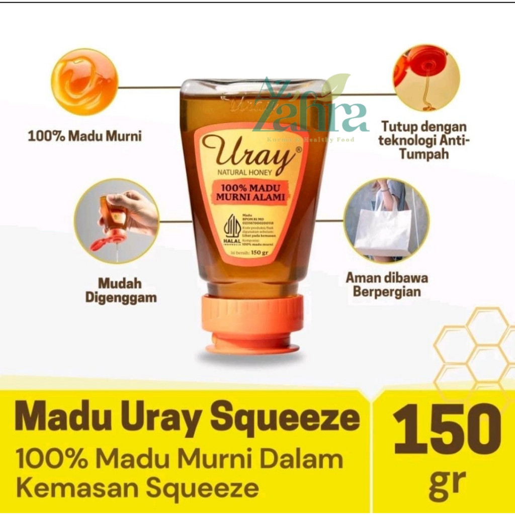

RATU Madu Uray Squeeze 150gr