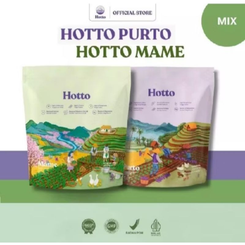 

RATU (100% ORIGINAL & SEGEL) HOTTO PURTO MULTIGRAIN / HOTTO MAME MULTIGRAIN. Exp 2027