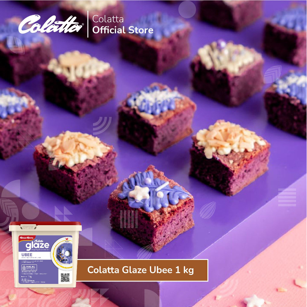 

Colatta Glaze Ubee - Bahan Pelapis Rasa Ubi 1Kg