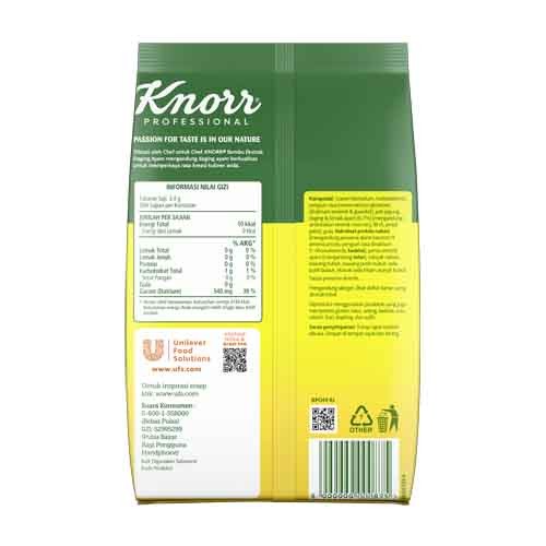 

Knorr Bumbu Rasa Ayam Rill 1Kg - 3 Pouch, 5x Daging Ayam Asli