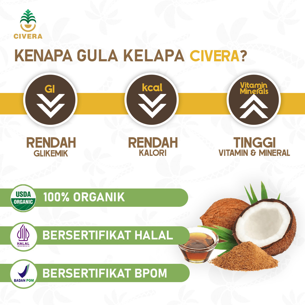 

Civera Gula Kelapa Sirup 1 Liter / Coconut Sugar Liquid Organic / Coconut Nectar Kemasan 1 Liter