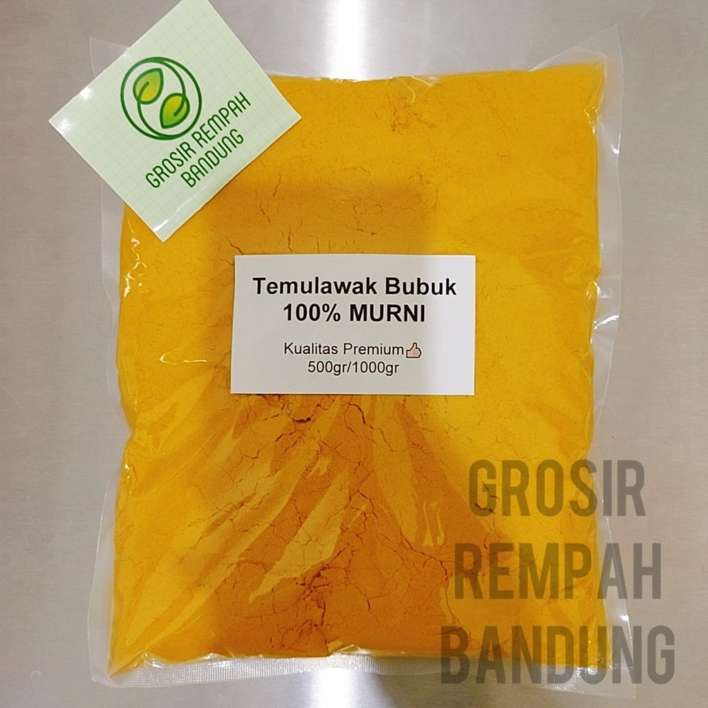 

RATU Temulawak Bubuk / Murni / Rempah / Kualitas Terbaik