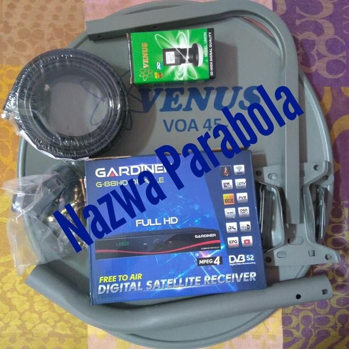 PARABOLA MINI UNTUK TV SATELIT NINMEDIA DECODER ORACLE