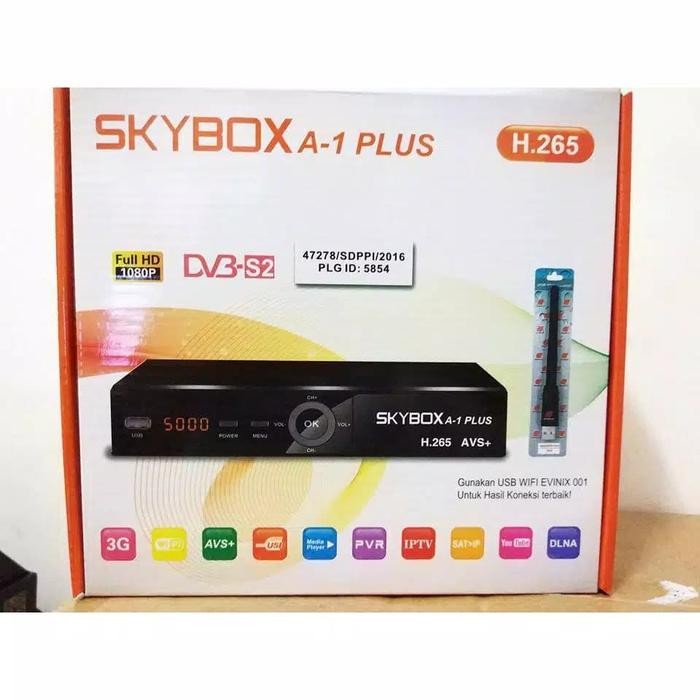 RECEIVER SKYBOX A1 PLUS H265