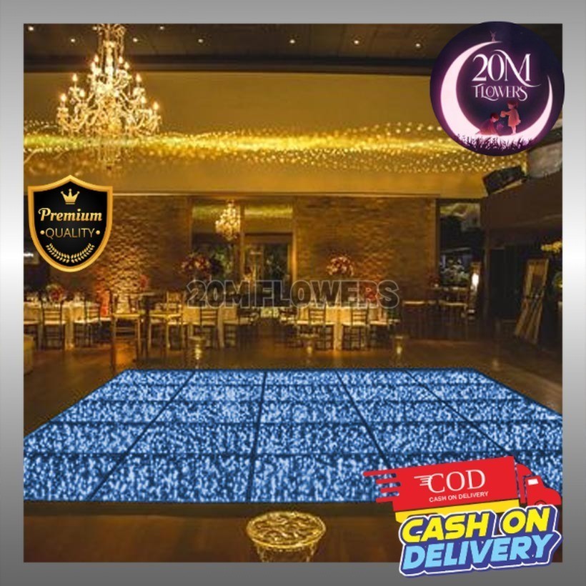 ID LAMPU KACA AKRILIK TEMPERED GLASS - LAMPU PANGGUNG - 1 SET ISI 4 PCS - STAGE LIGHTING LED STARLIT