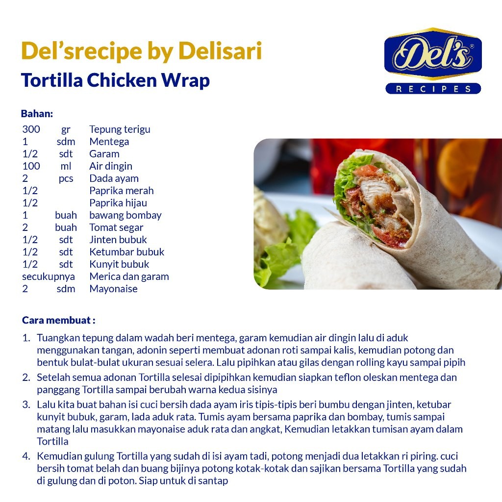 

Wheat Tortilla Frozen Premium / Kulit Tortilla / Tortilla Wrap / Kulit Kebab / Salad Wrap - 12 Inch