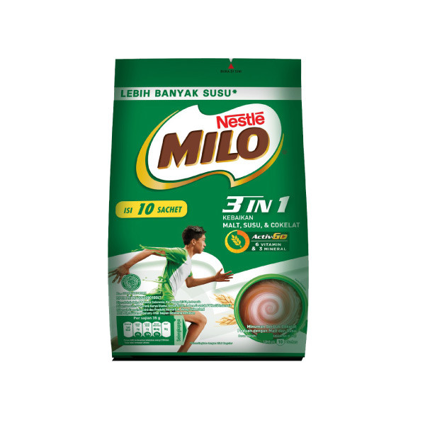 

MILO 3 IN 1 10 X 34 GR