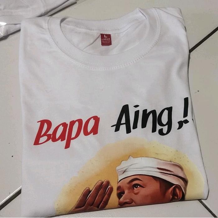 Terlaris Kaos//Bapa Aing Logo Bendera/ Grindra/Kaos Lengan Panjang
