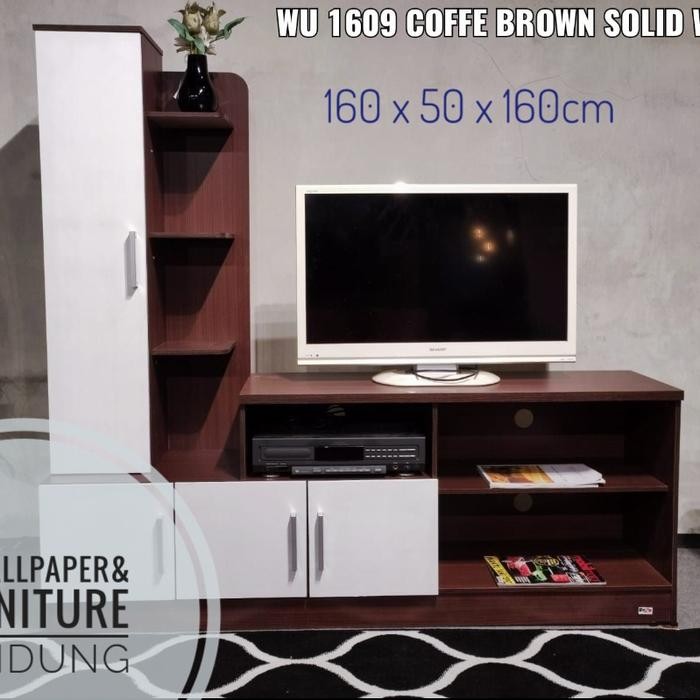 Rak Tv Minimalis Tinggi , Pintu Kiri