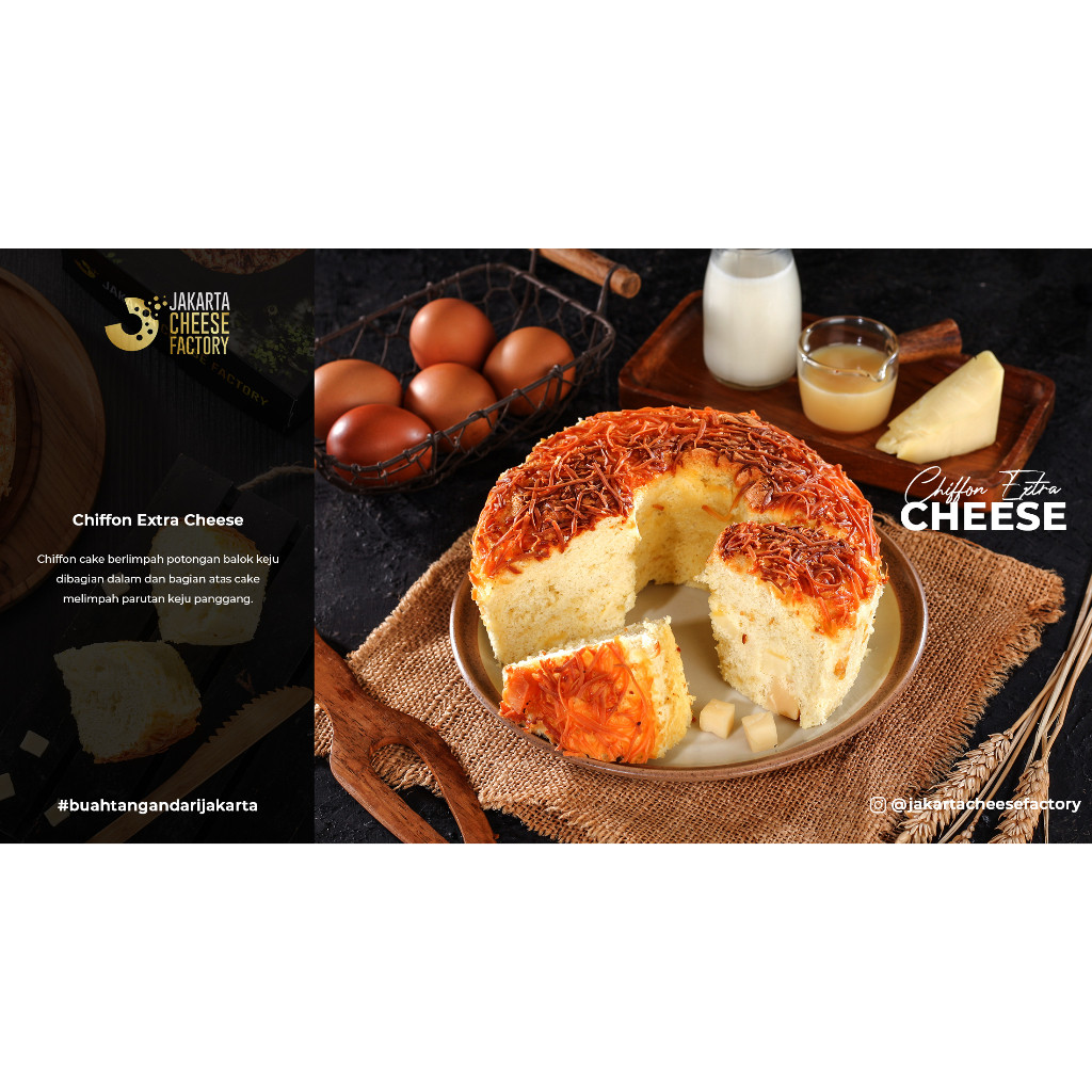 

Paket Trio Jakarta Cheese Factory Meruya Rasa Enak Halal