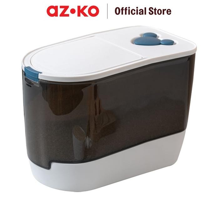 

AZKO Kris 10 Kg Tempat Beras - Hitam/Putih