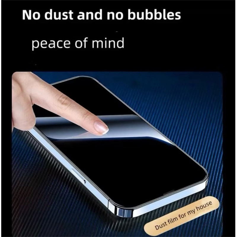 RB2233 ANTI GAGAL ANTI DEBU ULTRA FIT TEMPERED GLASS IPHONE