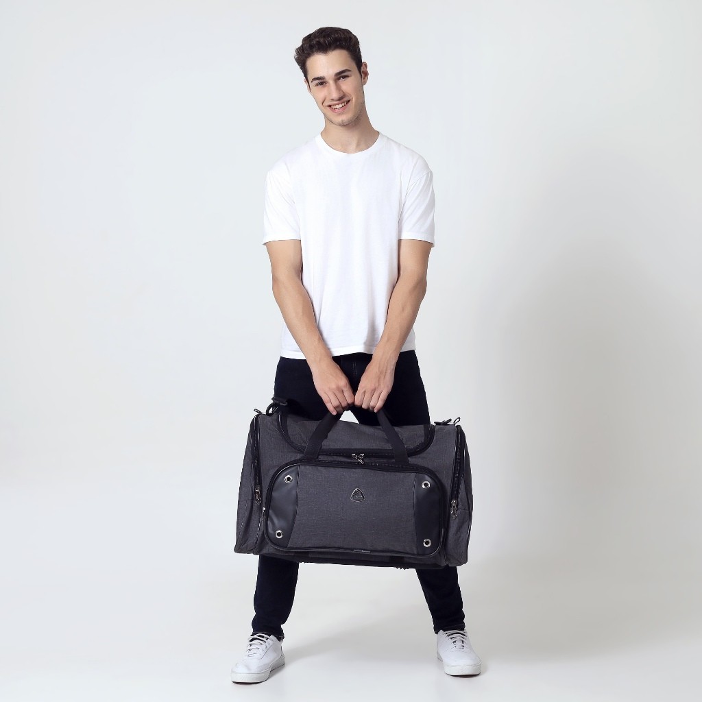 DURABLE - Tas Baju Traveling Selempang Koper Duffle Bag Jimbo