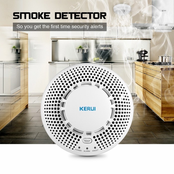 Rds - Original Kerui Sd03 Wireless Smoke Detector Terbaik Dari Kerui
