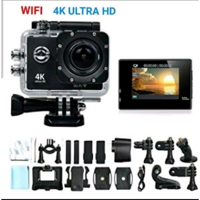Sport Camera Kogan 4K Wifi Kamera Sport Kogan 4k Ultra Full HD DV 18MP