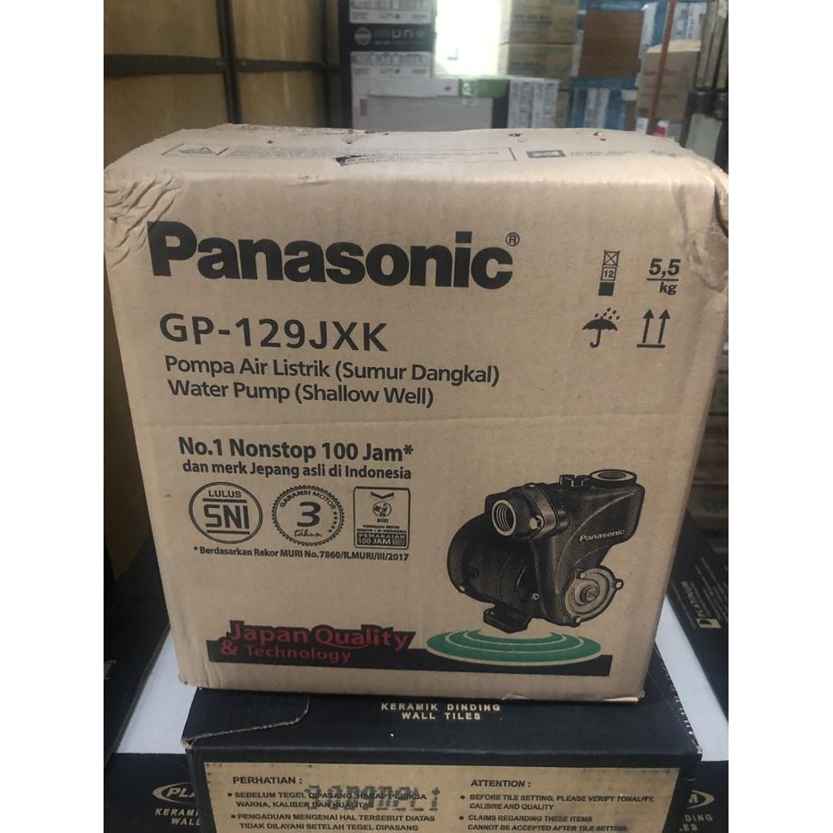 PANASONIC GP 129 JXK (MANUAL) MESIN POMPA AIR PANASONIC GP129JXK SUMUR DANGKAL