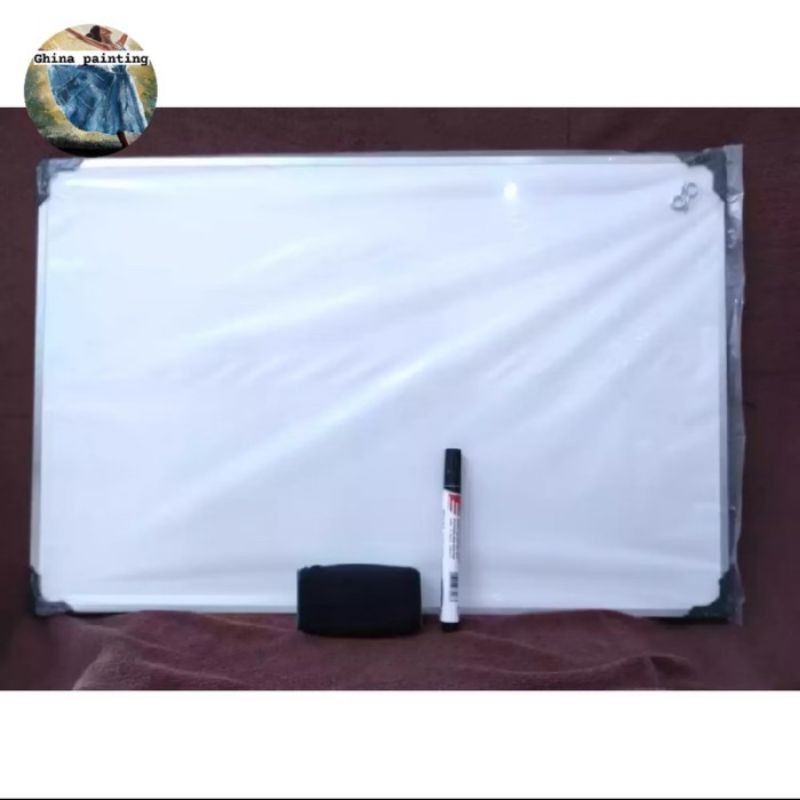 

Papan Tulis Mini/Whiteboard Mini Uk 30x40 Cm Free Spidol+Penghapus