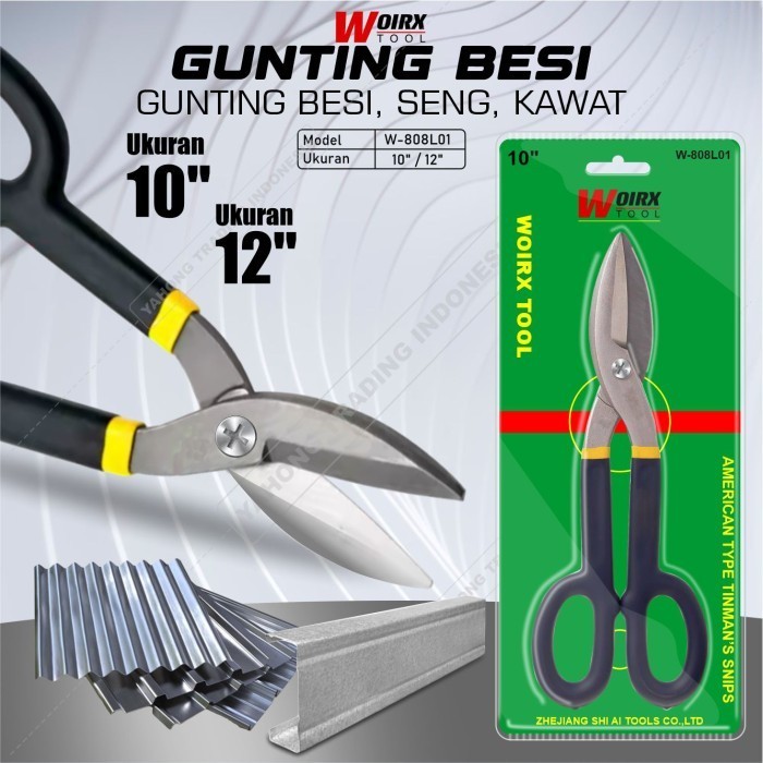

Gunting Seng Gunting Besi Gunting Kawat 12 inch 12" WOIRX TOOL